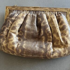Elegant Brown Clutch Bag